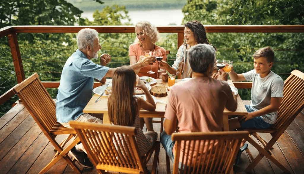 What Is a Good Size Deck for Entertaining?